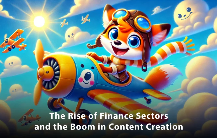 The Rise of Finance Sectors and the Boom in Content Creation