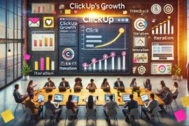 Case Study: ClickUp's User-Centric Growth: How User Feedback and Iteration Fueled Its Rise to a Versatile Platform