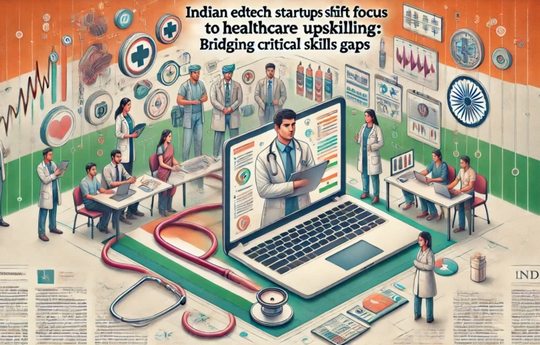 Indian Edtech Startups Shift Focus to Healthcare Upskilling: Bridging Critical Skills Gaps