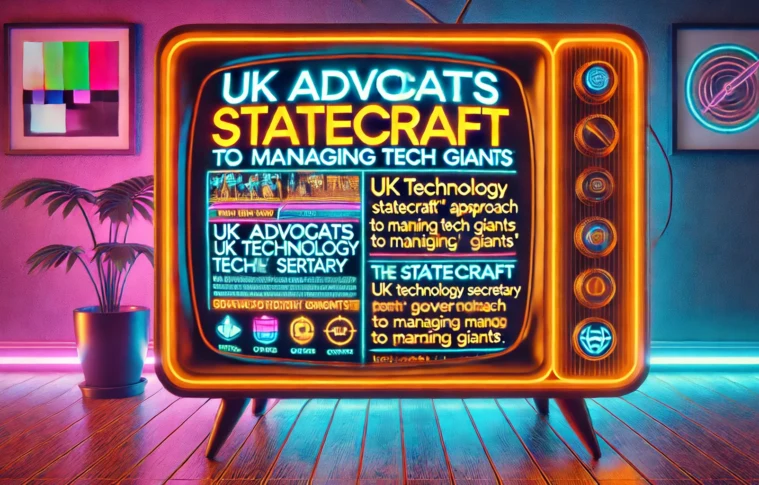 UK Technology Secretary Advocates 'Statecraft' Approach to Tech Giants