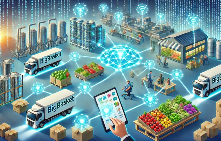 Case Study: How BigBasket Implemented Blockchain to Improve Transparency and Efficiency in Its Supply Chain