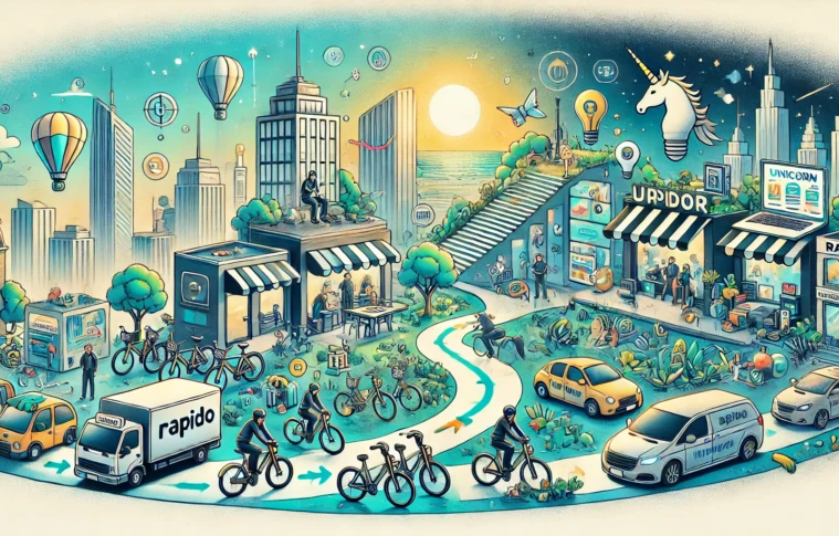 Rapido: A Detailed Case Study of its Journey from Startup to Unicorn