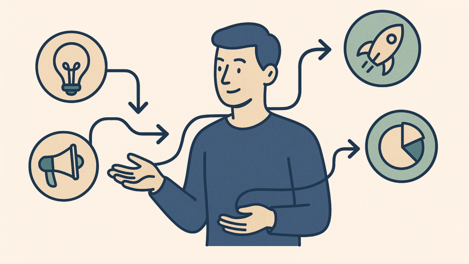 How do you keep your audience on one journey when your content spans across multiple niches?